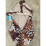 Anthropologie New. WET from L.A. leopard swimsuit. Medium . Retails $148 Photo 8