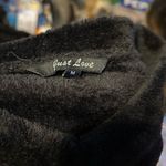 Just Love  Black Jacket with Festive Tree Design Photo 2