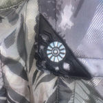 KAELIN vintage Winter Ski iridescent Jacket women's Size 42 Silver Photo 4