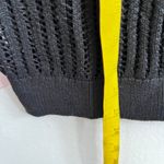 Uniqlo Black Sweater Vest Minimalist Streetwear Retro Grunge XL Photo 4