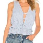 Tularosa RACHEL TOP IN LIGHT BLUE XS Sold Out Photo 0