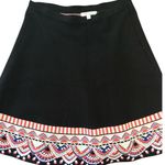Spense Black knit skirt Rayon blend Size M Size M Photo 0
