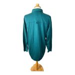 Vintage Richard Simmons Shirt Jacket Button‎ Down Pockets Teal Women 16 NWT Green Size 16W Photo 4
