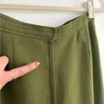 Givenchy Vintage 70s Wool Blend Wide Leg High Waist Trousers Photo 2