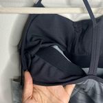 Stori Textured‎ Wash Striped Shelf Bra Racerback Tank Gray Size 6 Photo 1