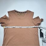 DKNY Jeans Womens Short Sleeve Shoulder Embellishment Cut Out Top Sz XL Photo 9