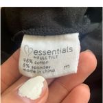 Full Tilt Black Crop Muscle Tee Photo 2