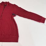 Torrid Dark Red Relaxed Fit Super Soft Plush Rib 1/4 Zip Sweatshirt Size 1X Photo 9