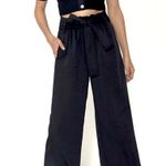 Wilfred Aritzia High Rise Pleated Paperbag Trouser Cropped Gelas Pant Photo 0