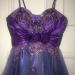 Cinderella  Purple Puffy Y2K Dress Photo 2