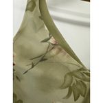 Positive Attitude Women Y2K Maxi Dress Size 8 Green Floral Fairy Dainty Coquette Photo 5