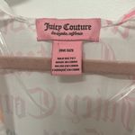Juicy Couture NWOT  Logo Pastel Pink Sheer Flowy Silky Kimono Beach Coverup Photo 4