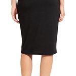 Athleta High Rise Tube Black Pencil Skirt Photo 0