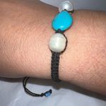 Seaside Pearls Marti Freshwater Pearl and Turquoise‎ Bracelet Blue Photo 4