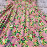 Dance & Marvel Floral Print Strapless Dress in size small Photo 5