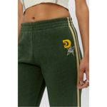 Daydreamer Green Yellow Retro Vintage Striped Joggers Straight Leg Sweatpants Photo 21