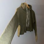 Wild Fable Green Cropped Hoodie Photo 1