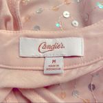Candie's Candie’s|| Blush scoop neckline sequined razorback tank Photo 3