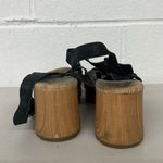 Kork-Ease  sz9 the original wooden clogs Tia platform  studded black sandal wood Photo 2