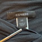 EXPRESS Y2K Black Asymmetrical Handkerchief Hem Skirt XS Photo 7