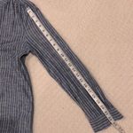 Joie  Alannie in Chambray Lightweight 100% Cotton Striped LongSleeve Dress Medium Photo 8