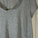 Free People Intimately Gray Ribbed V Photo 0