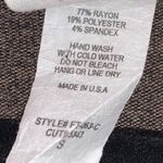 Freeloader 🇺🇸  Brown Open Front Hooded Cardigan Photo 5