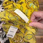 Ulla Johnson Elise Ruched Puff Sleeve Silk Floral Top Photo 3