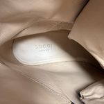 Gucci Trip Sylvie Lug Sole Leather Combat Chelsea Boots Black Size 41 Photo 6