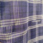United Colors Of Benetton  purple plaid wool dress Photo 4