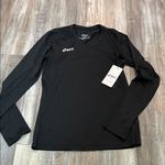 ASICS  Roll Shot Long Sleeve Volleyball Top Black Small NEW Photo 1