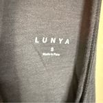 Lunya Restore Grey Supima Cotton V Photo 5