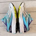Saucony  Women's Ride 8 Sneaker Sz 7 Gray/Blue/Silver/Purple Power Grd Photo 7