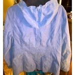Vintage Braetan Womens Sky Blue suede Leather Jacket Women Size Large Photo 1