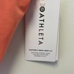 Athleta NWT Elation V Neck Crop Photo 1
