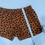 Madewell Shorts Brown and Black Animal Print Size Small EUC Photo 4