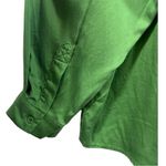 Le lis NWT ‎ Button Down Long Sleeve Blouse Top Kelly Green L Photo 9