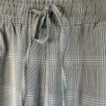 Walter Baker Plaid Drawstring Jogger Pant with Stripe Size Small Photo 3