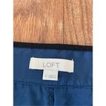 Loft blue lace pocket front mini skirt size 8 Photo 5