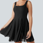 Halara Brand New  Women's Size Small Softly Zero Airy Square Neck Tennis Dress Photo 0