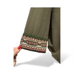 Arianna by Howard’s Sage green Lightweight Jacket with Tapestry Size L/XL Boho Photo 3