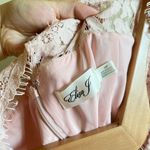 Eliza J  Blush Pink Full Lace Half Sleeve Fit Flare Dress Size 10P‎ Petite… Photo 8