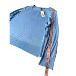 ZARA  Baby Blue Lightweight Crewneck Sweater Size XL Photo 5