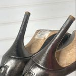 Joie  Quinn Metallic Lace Up Heels Size 39 -358 Photo 4