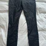 Glassons  Leather Pants Black Faux Photo 0
