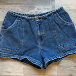 No Excuses  Blue Denim Women's Jean Shorts Photo 0
