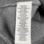 Ann Taylor Petite Gray Long Sleeve Mock Turtleneck Sweater Dress Size SP Photo 8