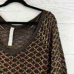 Free People  New Romantics Loose Knit Dress Size M Photo 7