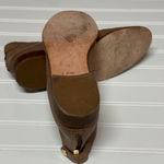 Kenneth Cole Smith Taupe Leather Designer Ankle Boots Women Size 9.5 Photo 4