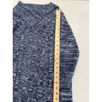 Jason Maxwell  Tunic Sweater Dress Small Marled Knit Stretch Acrylic Slits Photo 6